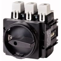 Kirtiklis saugumo 3P 160A 55kW (AC23) į skydą juoda rankena P5-160/EA/SVB-SW - EATON