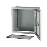 Skydas v/t 300x300x200mm IP66 metalinis su montažine plokšte CS-33/200 - EATON