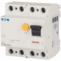 Relė srovės nuotėkio RCCB 4P 25A 300mA A-tipas PF7-25/4/03-A-DE - EATON