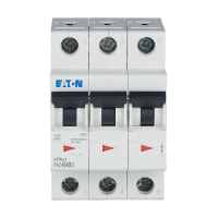 Automatas 3P 40A K 15kA FAZ-K40/3 - EATON
