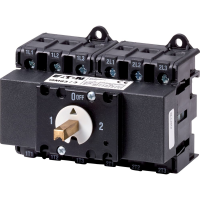 Perjungiklis 2x3P 63A 1-0-2 be rankenos QM 63/3 - EATON