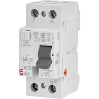 Relė srovės nuotėkio RCCB 2P 40A 3000mA A-tipas EFI-P2 A 40/0.3 - ETI