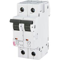 Automatas 2P 6A C 10kA ETIMAT 10 2p C6 - ETI