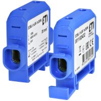 Gnybtas 35mm2 Cu/Al mėlynas EDBJ-1x35-1x35/N - ETI