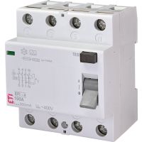 Relė srovės nuotėkio RCCB 4P 100A 300mA A-tipas EFI-4 A 100/0.3 - ETI