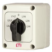 Kirtiklis dėžutėje įtampos matavimui 3f, 3f-N CS 25 66 PN - ETI (pavadinimas tikslinamas)