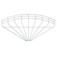 90° vielinio lovelio kampas 105x500 Plienas karštai cinkuotas GRB 90 150 FT - OBO BETTERMANN (pavadinimas tikslinamas)