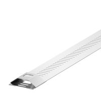 Metalinis juost. užtrauktukas 12x750 Plienas, nerūdijantis A2 1.4301 ryškus, apdorotas MBS 075 - OBO BETTERMANN (pavadinimas tikslinamas)