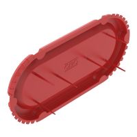UP Signalinis dangtelis dvigubas 2 x Ø60mm Polietilenas Signal red ZU 60-SSD - OBO BETTERMANN (pavadinimas tikslinamas)