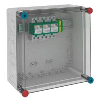 Koordinuotas žaibo iškrov. komplektas skyde 255V MCD 50-B 3-VG - OBO BETTERMANN (pavadinimas tikslinamas)