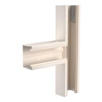 T- sujungimas 70x110mm Polivinilo chloridas kreminė RAL 9001 GK-T70110CW - OBO BETTERMANN (pavadinimas tikslinamas)