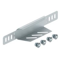 Perėjimas/galinė detalė kabelių loveliui 35x100 Plienas cinkuotas juostiniu būdu, cinkas / aliuminis, „Double Dip“ RWEB 310 DD - OBO BETTERMANN (pavadinimas tikslinamas)