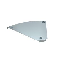 45° kampo dangtis kampui RBM 45 300 B=300mm Plienas cinkuotas - OBO BETTERMANN (pavadinimas tikslinamas)