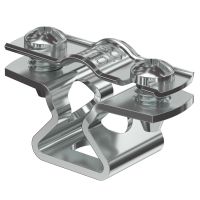 Kabelių ir vamzdžio apkaba su skyle 8-10mm Aliuminis ASL 733 10 ALU - OBO BETTERMANN (pavadinimas tikslinamas)