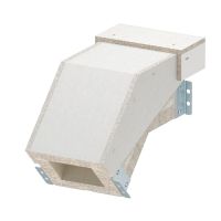 Vertikalus besileidžiantis kampa skirtas PLCS D060810 100x80 Stiklo pluoštu sutvirtintas lengvas betonas pilka PLCS VF060810 - OBO BETTERMANN (pavadinimas tikslinamas)