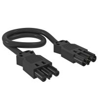 Išplėtimo kabelis sujungimui 3x2.5 mm² L1000mm juoda VL-3Q2.5 1 SW - OBO BETTERMANN (pavadinimas tikslinamas)