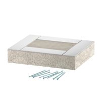 Galinė detalė EI60 skirta PLCD D060810 100x80 Stiklo pluoštu sutvirtintas lengvas betonas pilka PLCD E060810 - OBO BETTERMANN (pavadinimas tikslinamas)