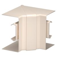 Vidinis kampas paslankus 70x130mm Polikarbonatas/akrilnitrilo-butadieno-stirenas kreminė RAL 9001 GK-IH70130CW - OBO BETTERMANN (pavadinimas tikslinamas)