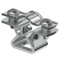 Kabelių ir vamzdžio apkaba su skyle 10-12mm Aliuminis ASL 733 12 ALU - OBO BETTERMANN (pavadinimas tikslinamas)