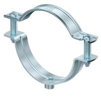 Kabelių ir vamzdžio apkaba su sriegine jungtimi M6 53-63mm Plienas galvanizuotas padengus cinku ASG 732 63 G - OBO BETTERMANN (pavadinimas tikslinamas)