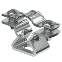 Kabelių ir vamzdžio apkaba su skyle 12-14mm Aliuminis ASL 733 14 ALU - OBO BETTERMANN (pavadinimas tikslinamas)