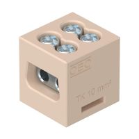 Gnybtas keramikinis 10mm2 dvigubas FIREBOX T TK 10-2 - OBO BETTERMANN