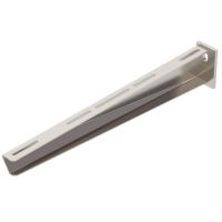 Sieninis ir atram. kronšteinas su privirinta plokštele B510mm Plienas, nerūdijantis A4 1.4571 ryškus, apdorotas AW 30 51 A4 - OBO BETTERMANN (pavadinimas tikslinamas)