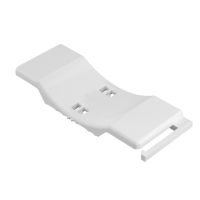 Universali plokštelė combinable with double trough 90-100mm Polipropilenas šviesiai pilka RAL 7035 2058UW 100 LGR - OBO BETTERMANN (pavadinimas tikslinamas)