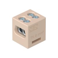Keramikinis gnybtas skirta FireBox T serijai 6 mm² TK 06-2 - OBO BETTERMANN (pavadinimas tikslinamas)