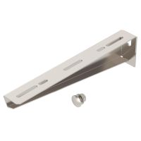 Sieninė atrama vieliniam loveliui B310mm Plienas, nerūdijantis A4 1.4571 ryškus, apdorotas MWA 12 31S A4 - OBO BETTERMANN (pavadinimas tikslinamas)