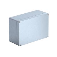 Aliuminio dėžutė 260x160x90 Aliuminio liejinys padengtas milteliais sidabro pilkumo RAL 7001 Mx 261609 SGR - OBO BETTERMANN (pavadinimas tikslinamas)