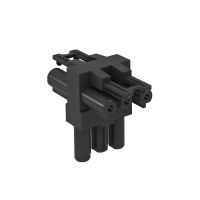 T-paskirstymo blokas 1 input / 2 outputs 3-pole juoda VB-T GST18i3p - OBO BETTERMANN (pavadinimas tikslinamas)