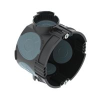 UP potinkinė dėžutė su prieso varžtais, sandari Ø60mm, H46mm Polypropylen / Thermoplastisches Elastomer deep black / blue grey UG 46-GS-L - OBO BETTERMANN (pavadinimas tikslinamas)