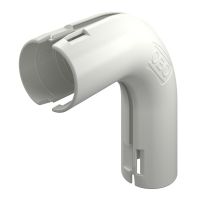 90° Quick alkūnė M25 Polipropilenas baltas RAL 9010 3000 BMS M25 RW - OBO BETTERMANN (pavadinimas tikslinamas)