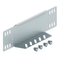 Perėjimas/galinė detalė kabelių loveliui 85x400 Plienas cinkuotas juostiniu būdu, cinkas / aliuminis, „Double Dip“ RWEB 840 DD - OBO BETTERMANN (pavadinimas tikslinamas)
