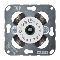 Timer switch insert 2-pole, 1-way - JUNG (pavadinimas tikslinamas)