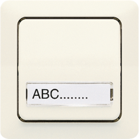 1-gang rocker for switch and push-button - JUNG (pavadinimas tikslinamas)