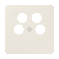 Centre plate for 4-hole SAT-TV socket - JUNG (pavadinimas tikslinamas)