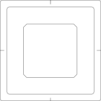 Adhesive film for radio transmitter - JUNG (pavadinimas tikslinamas)