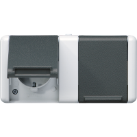 2-gang SCHUKO® socket - JUNG (pavadinimas tikslinamas)