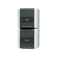 2-gang SCHUKO® socket - JUNG (pavadinimas tikslinamas)