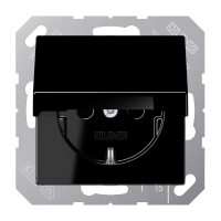SCHUKO® socket with hinged lid - JUNG (pavadinimas tikslinamas)