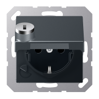 SCHUKO® socket with safety lock - JUNG (pavadinimas tikslinamas)