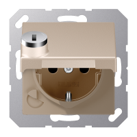 SCHUKO® socket with safety lock - JUNG (pavadinimas tikslinamas)