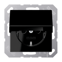 SCHUKO® socket with hinged lid - JUNG (pavadinimas tikslinamas)