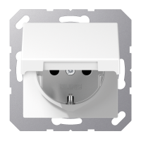 SCHUKO® socket with hinged lid - JUNG (pavadinimas tikslinamas)