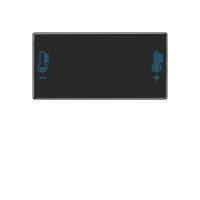 Cover with temperature symbol - JUNG (pavadinimas tikslinamas)