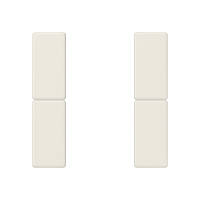Cover kit 2-gang, complete - JUNG (pavadinimas tikslinamas)