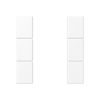 cover kit 3-gang, complete - JUNG (pavadinimas tikslinamas)