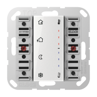 KNX room temperature controller (exten.) - JUNG (pavadinimas tikslinamas)